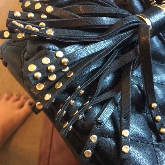 Bebe black quilted backpack - Picture 3 of 8